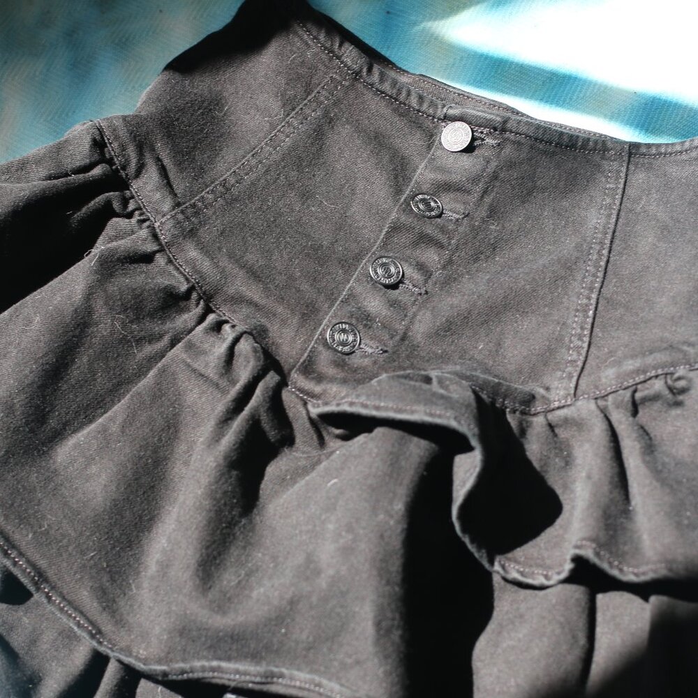 MOTHER Denim Mini Skirt - Size 25